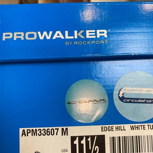 New Prowalker Mens Edge Hill White 11 1/2 - Picture 5 of 5
